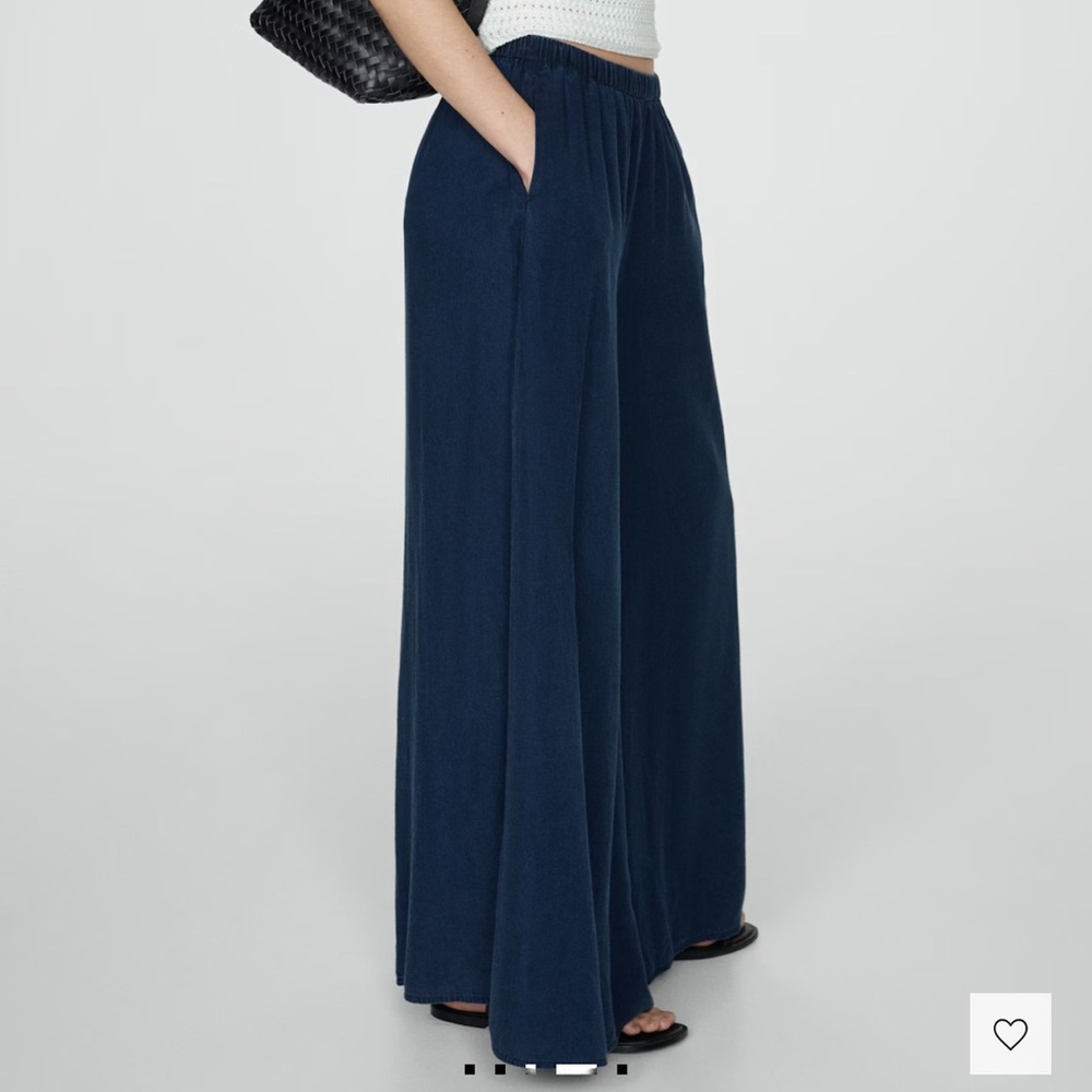 Mango Wide-Leg Pants